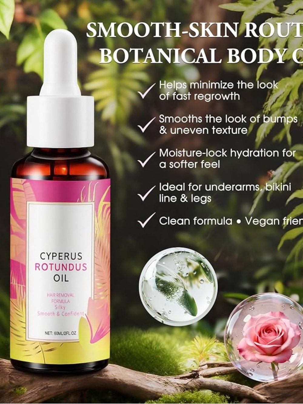 Cyperus Rotundus Oil - Hair Reduction Oil - Picture 7 of 7